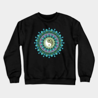 Mandala Circle Geometric Crewneck Sweatshirt